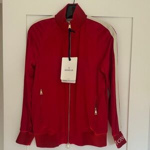 Moncler Women's Bold Red Track Jacket